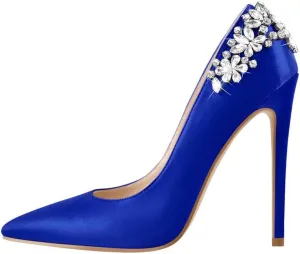LISHAN Women's Pointed Toe High Heel Pumps