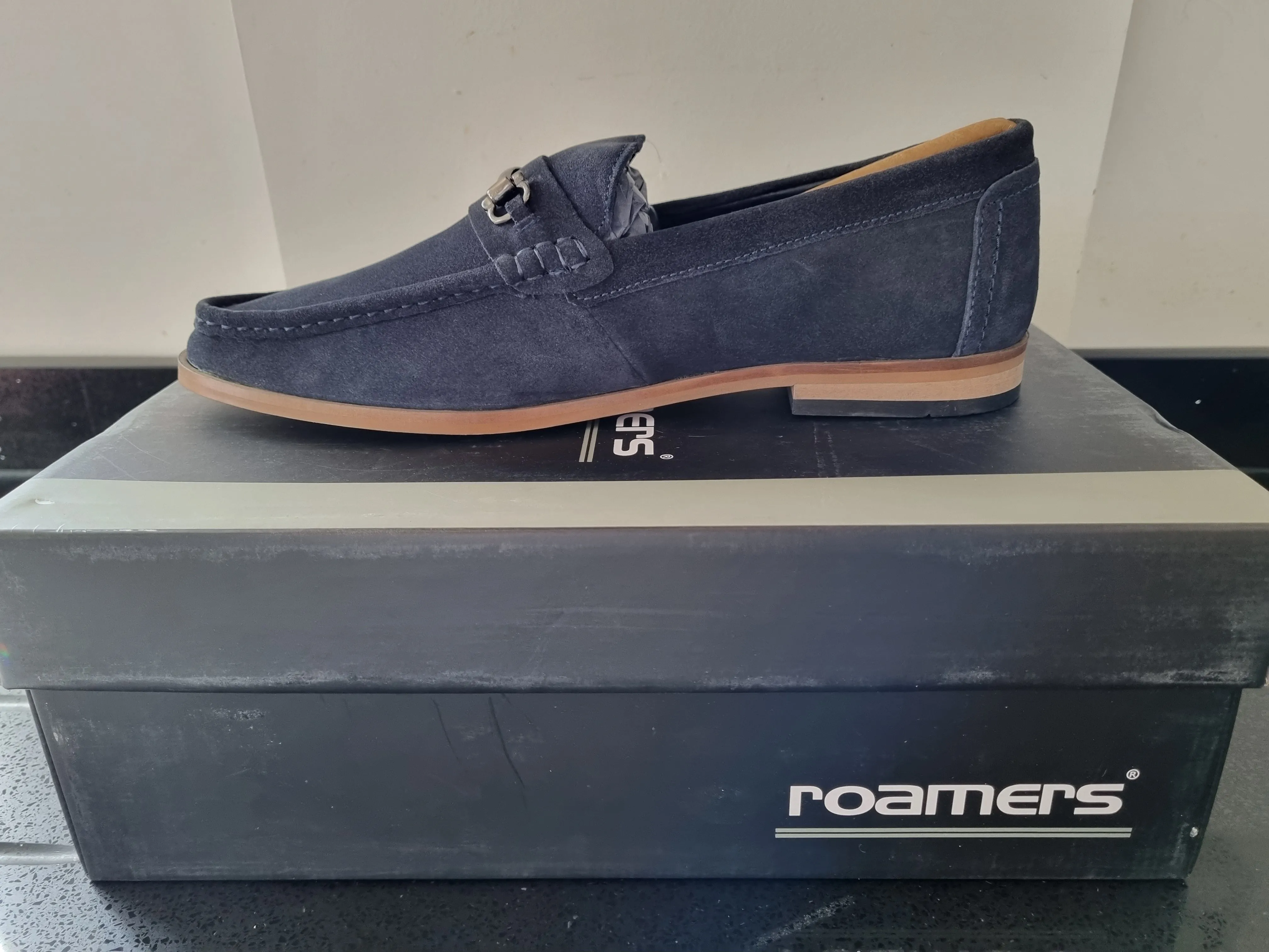 Loafer by Roamers - Casual Navy Slip On (M595CS)
