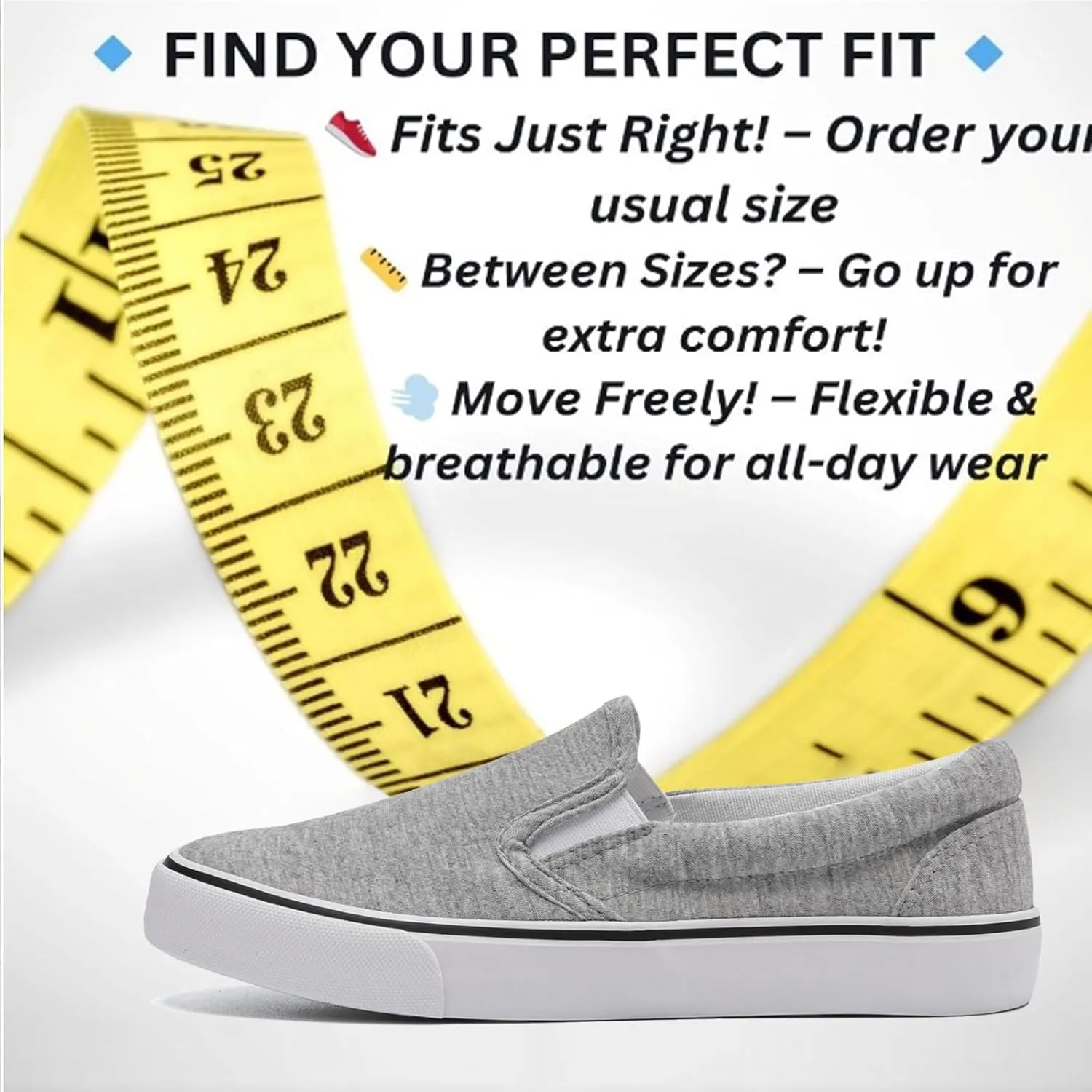 Low-Top Slip Ons Women's Fashion Sneakers Casual Canvas Sneakers for Women Comfortable Flats Breathable Padded Insole Slip on Sneakers Women Low Slip on Shoes