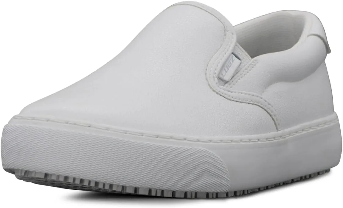 Lugz Women's Clipper Slip-Resistant Slip-on Work Sneaker Food Service Shoe
