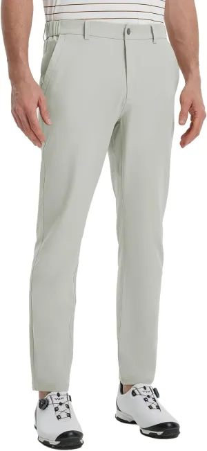 M MAELREG Golf Pants Men Lightweight with 5 Pockets - 30"/32"/34" Stretch Water-Resistant Casual Flat Front Mens Dress Pants