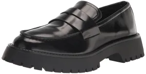 Madden Girl Women's Heaathr Loafer, Black Box, 5.5