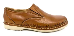Marlo Tan Men's Leather Driver Shoes