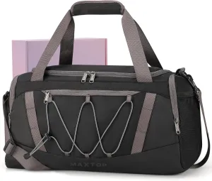 MAXTOP Travel Duffle Bag for Women Carry On Tote Weekender Overnight Bag Large Capacity Duffel Bag With Shoe Compartment,Gym Tote Bag with Dry and Wet Separation