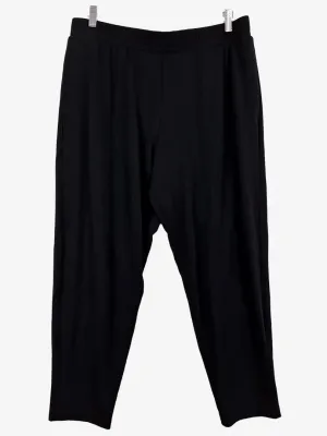 Mela Purdie Comfy Pull On Black Pants Size 16