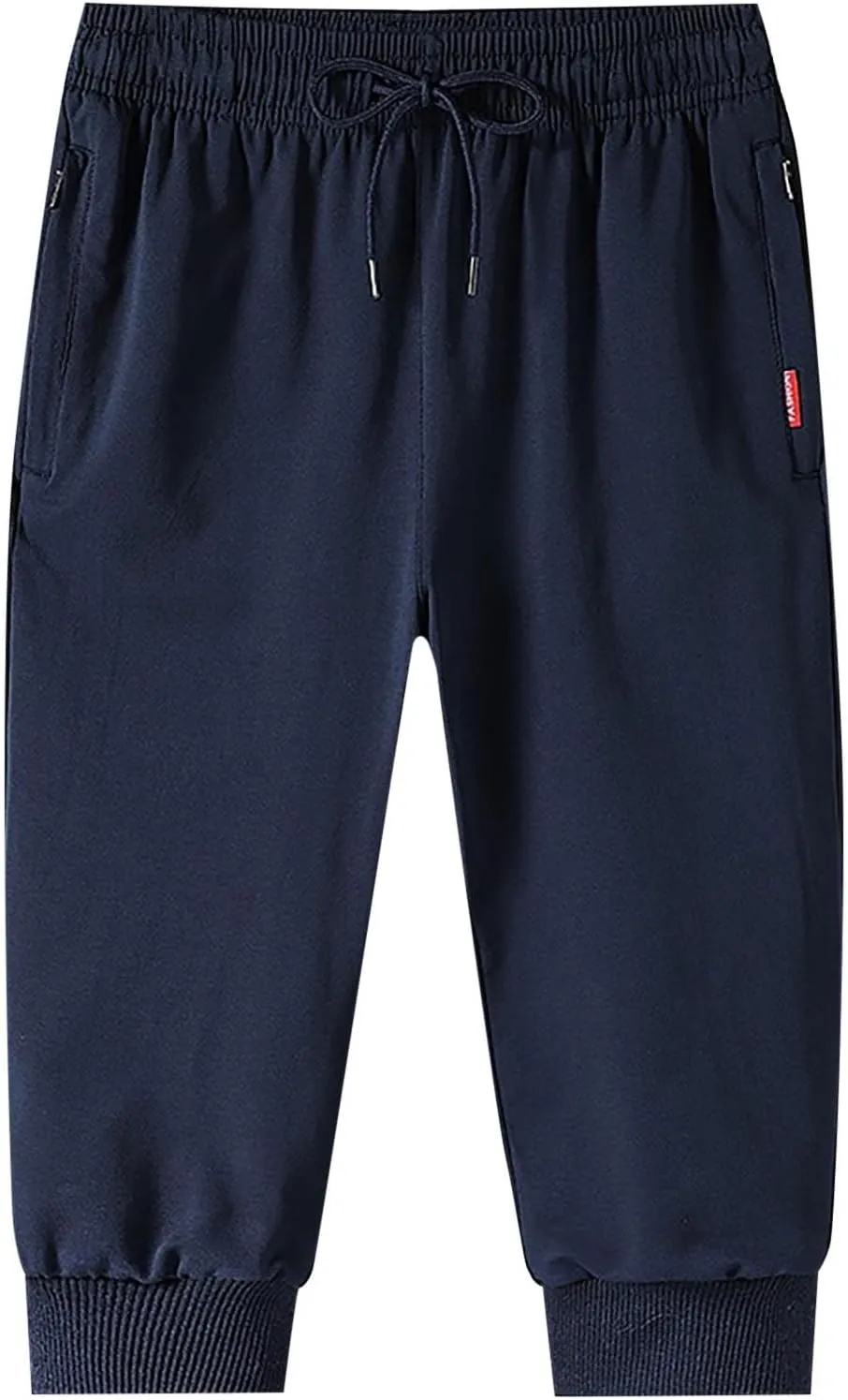 Men Cargo Combat Work Pants Casual Linen Stretchy Linen Pant Cuffed Hem Sweatpant Joggers Loose Fitness