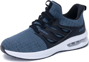 Mens Air Walking Shoes Slip On Gym Tennis Sneakers Fashion Lightweight Running Athletic Workout Casual Shoe US 7-13