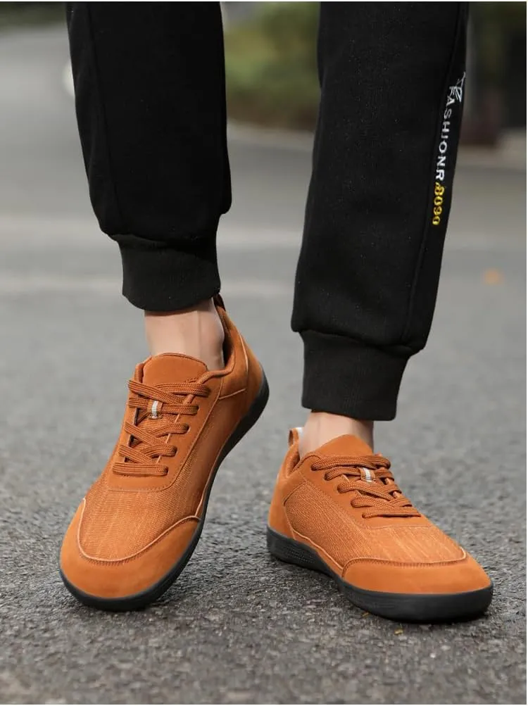 Mens Barefoot Wide Toe Box Lightweight Zero Drop Minimalist Walking Casual Sneakers