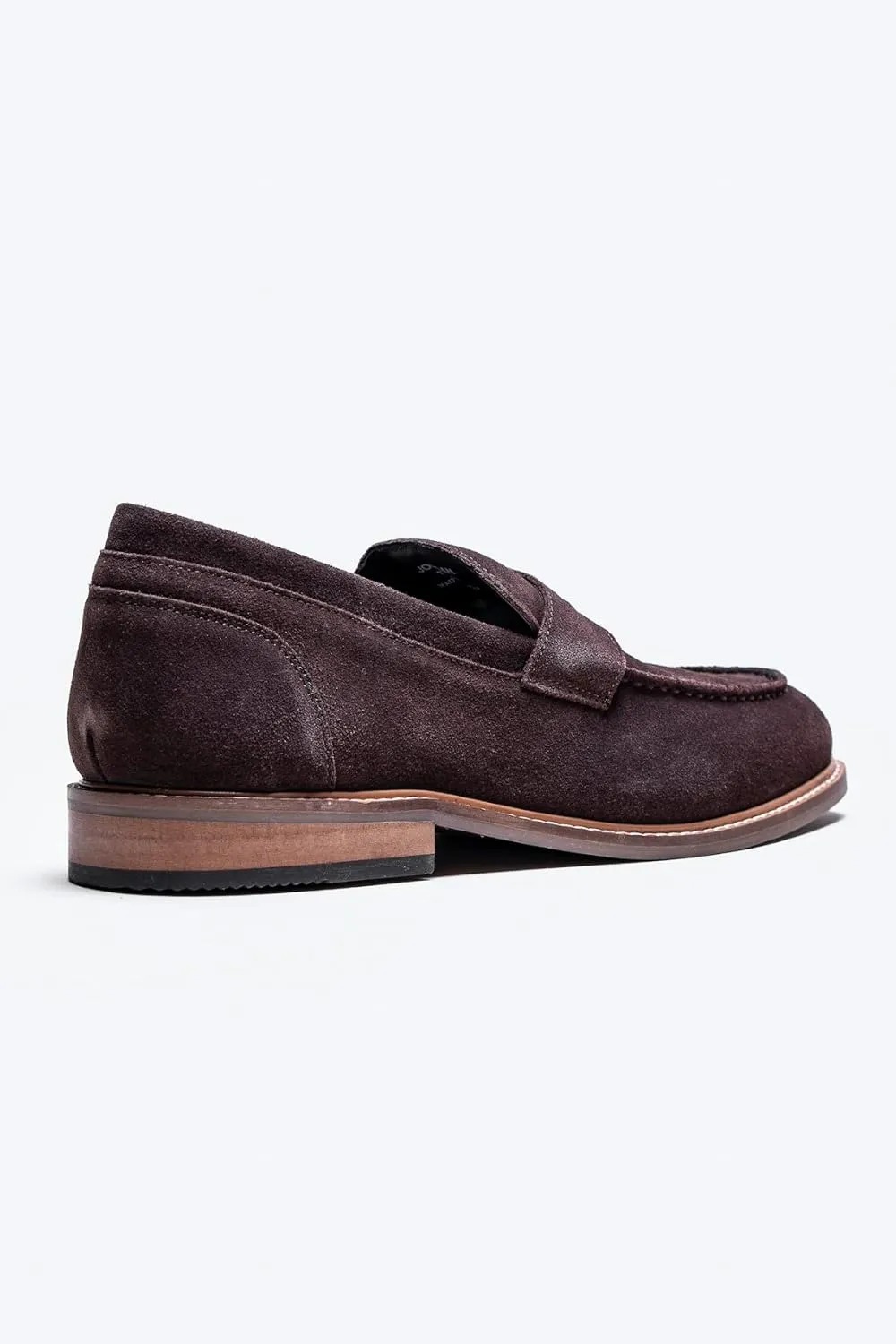Men’s Casual Comfort Slip on Loafer Suede Semi-Formal Dress Shoes