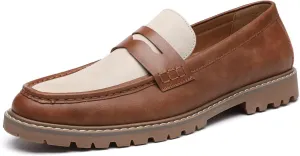 Mens Loafers Casual Dress Slip On Penny Loafers for Men Wedding Fashion Tuxedo Formal Shoes for Men