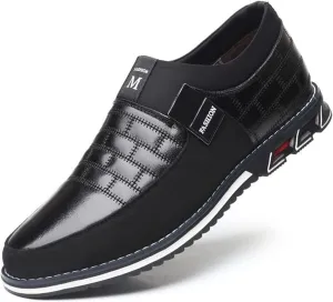 Mens Oxford Derby Orthopedic Leather Shoes Mens Casual Shoes Fashion Sneakers Men Walking Shoes Business Office Comfort Loafers