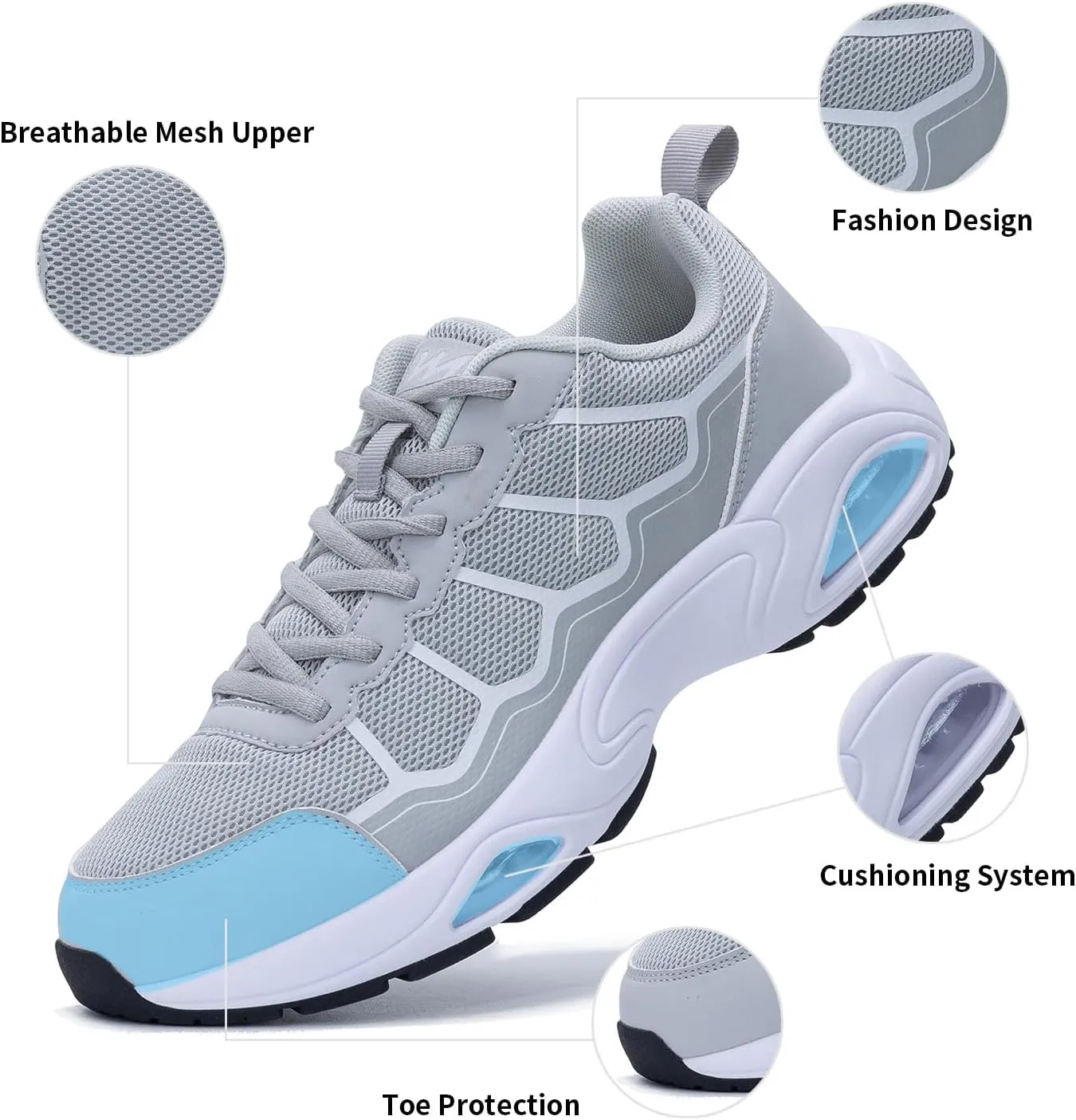 Mens Running Shoes Tennis Athletic Walking Sneakers Fashion Workout Gym Shoes