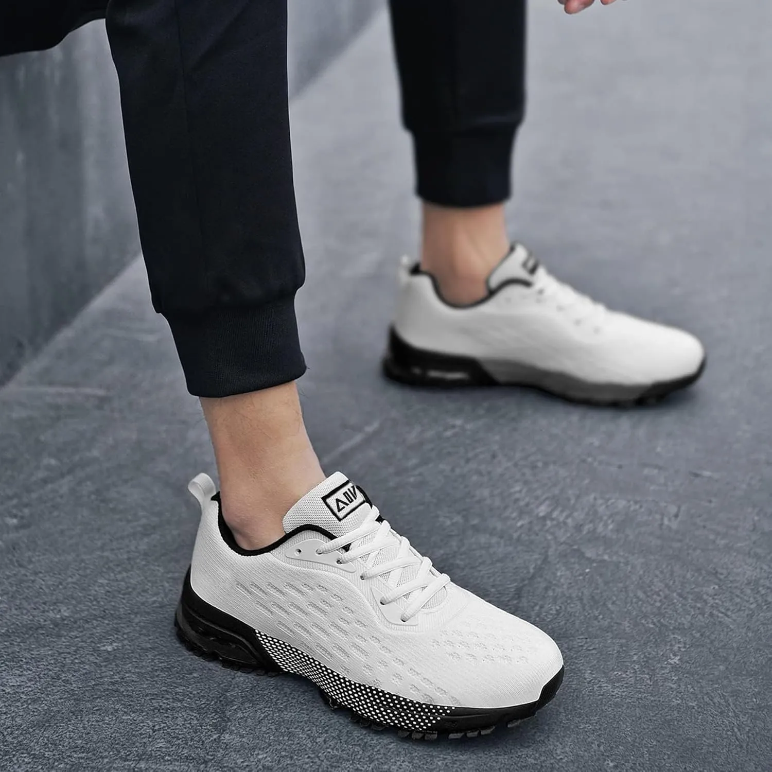 Men's Running Tennis Shoes Fashion Athletic Sport Gym Jogging Walking Fitness Sneaker