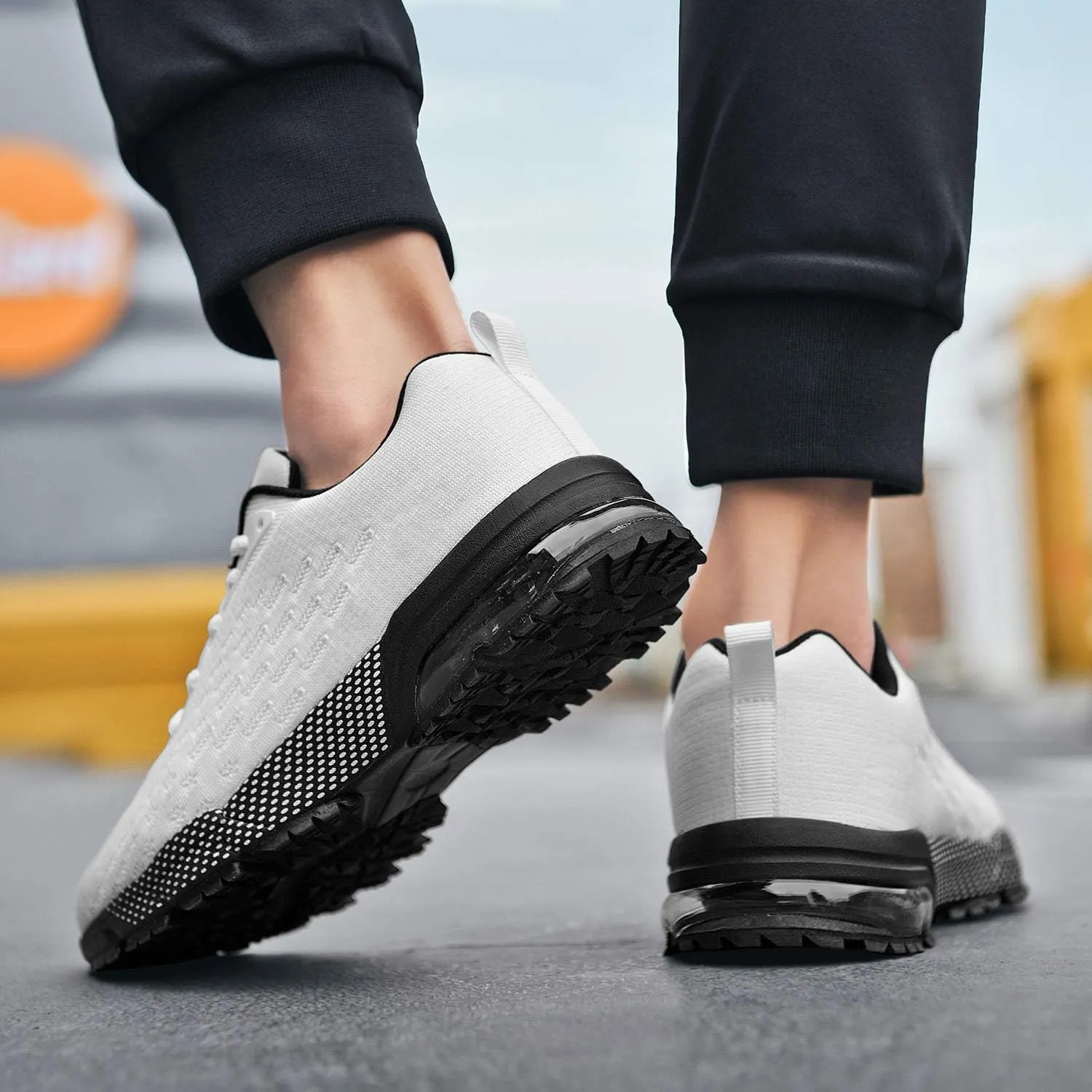 Men's Running Tennis Shoes Fashion Athletic Sport Gym Jogging Walking Fitness Sneaker