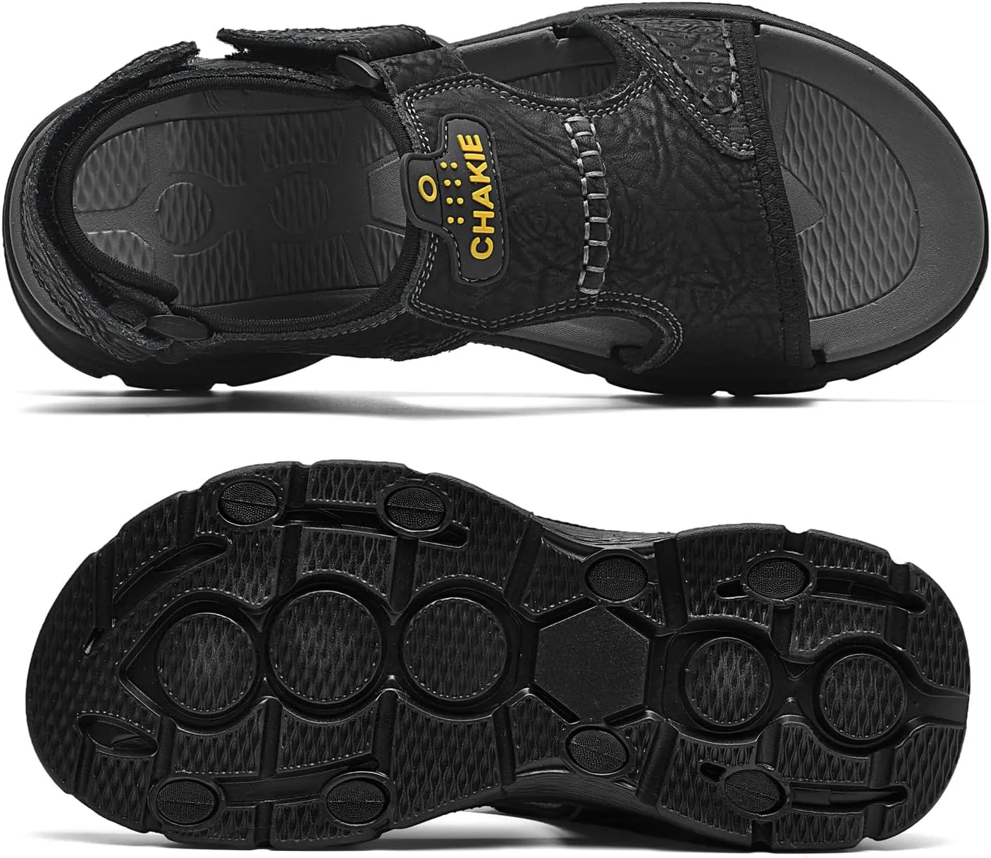 Men's Sandals,Sport Outdoor Hiking Open Toe Waterproof Athletic Sandals,Lightweight Trail Walking Beach Water Sandals Shoe for Men