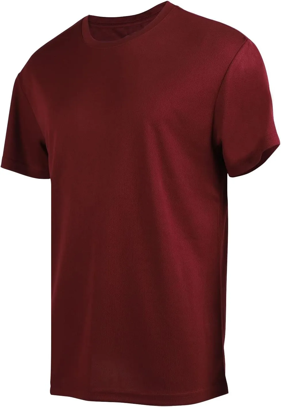 Mens Short Sleeve T-Shirts Casual Crew Neck Tee Shirt Summer Soft Running Swimming Cycling Fishing Tops