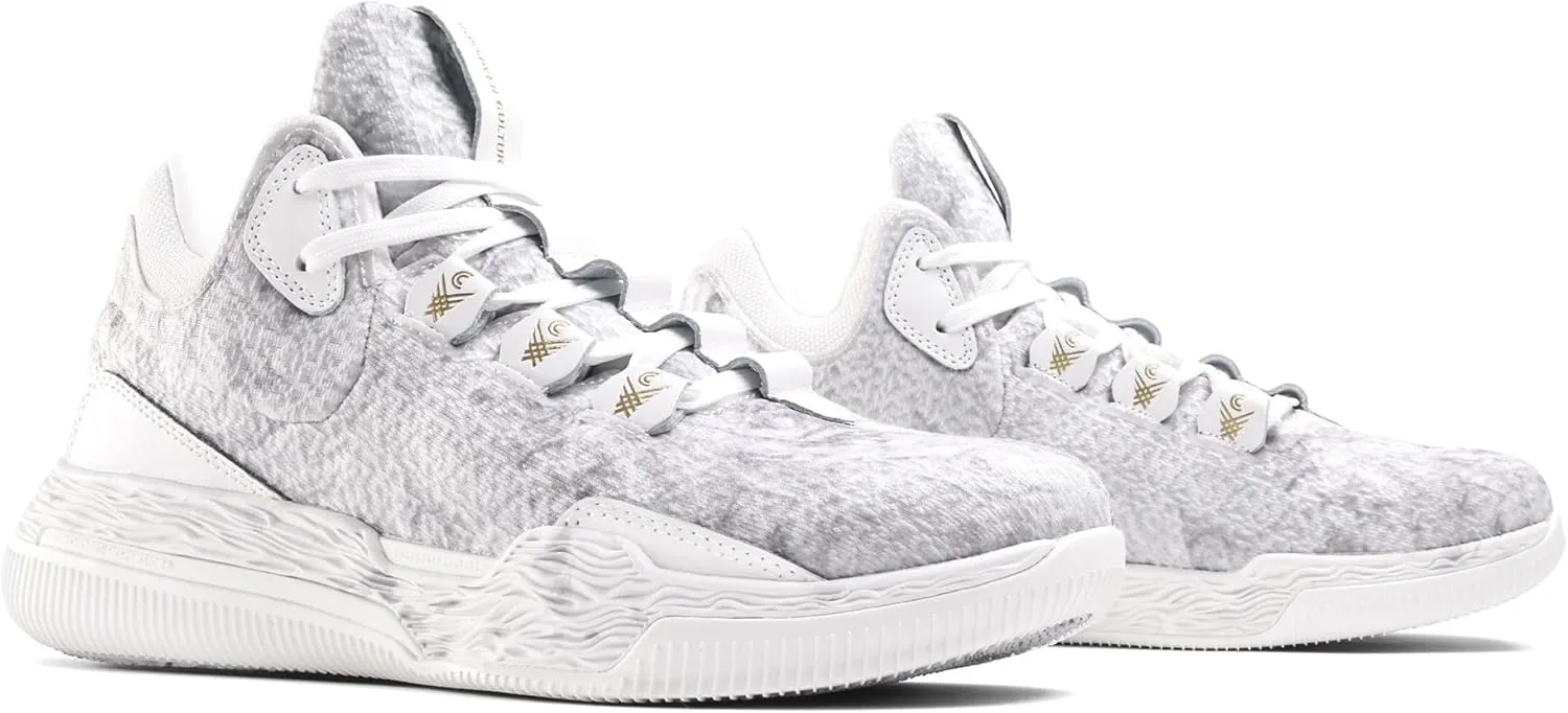 Mens Sniper Basketball Shoes - Flexible Full Grain Leather and Air Mesh Low Top Basketball Shoes for Men