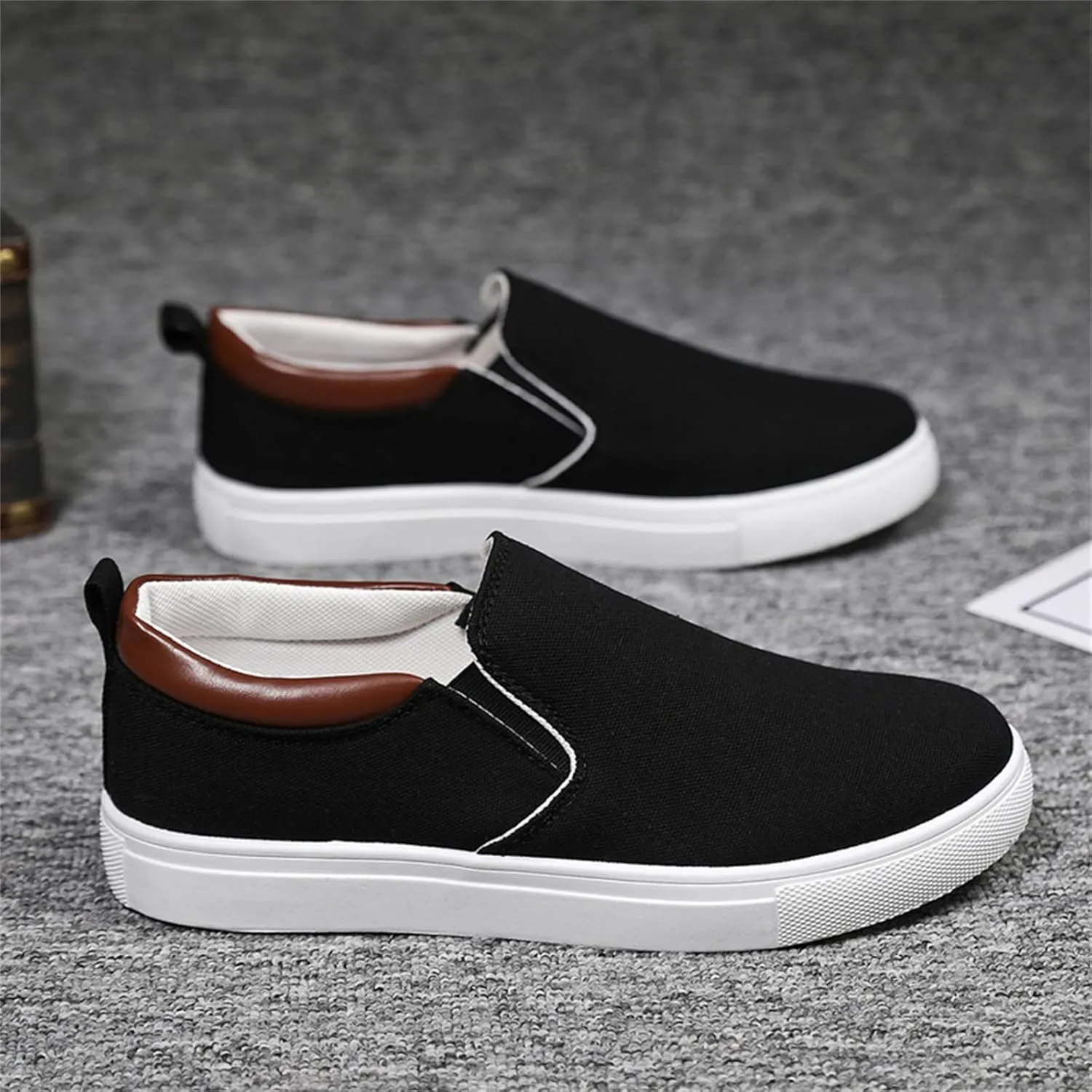 Men's Stretch Memory Foam Shoes Breathable and Light Outdoor Comfy Walking Shoe Business Casual Versatile Shoes