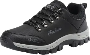 Men's Walking Sneakers Men Casual Shoes Fashionable New Pattern Simple and Rainproof Thick Sole Comfortable Lace Up Sports Hiking Shoes Athletic Sneaker Running Shoes