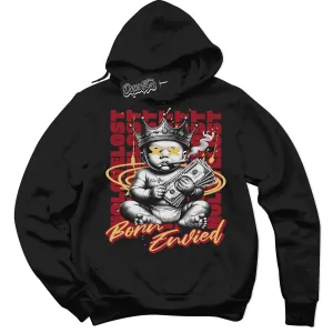 Method of Make Gym Red Metallic Gold 1s Sneaker Hoodie Born Envied Graphic