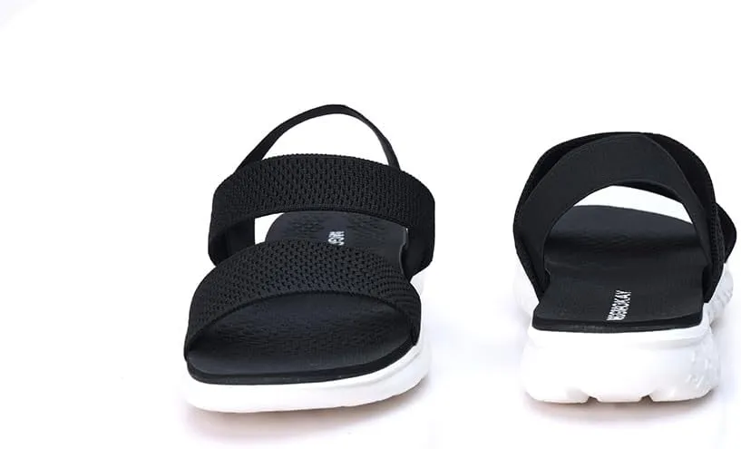 MGGMOKAY Womens Flat Sandals Fashion Soft Comfort Walking Sandals