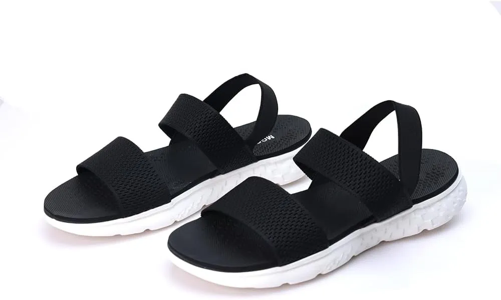 MGGMOKAY Womens Flat Sandals Fashion Soft Comfort Walking Sandals