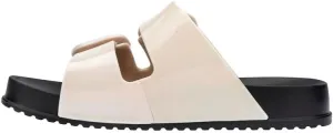 mini melissa Cozy Jelly Slides for Kids - Slip-on Jelly Shoes, Slip On Sandals for Girls, Open Toe Summer Shoes, Adjustable