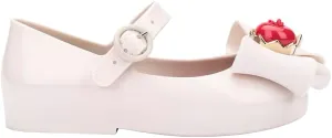 mini melissa Girl's Sweet Love   Disney Princess Mary Jane Jelly Flat for Toddlers & Babies - Jelly Shoes for Little Girls with Adjustable Strap & Side Buckle
