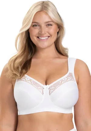 Miss Mary of Sweden Breeze Non-Wired Bra – Soft Lace, Lightweight, Full Coverage