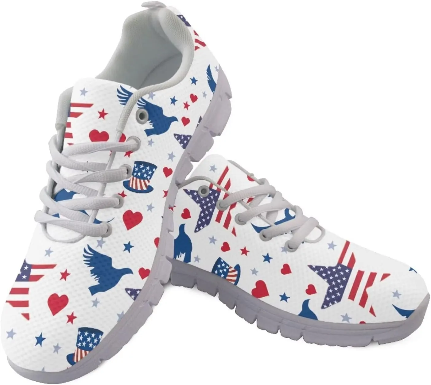 Modysero Funny Tennis Shoes for Women Outdoor Dating Daily Walking Sneaker Anti Slip Lace Up Sneakers for Ladies Footwear