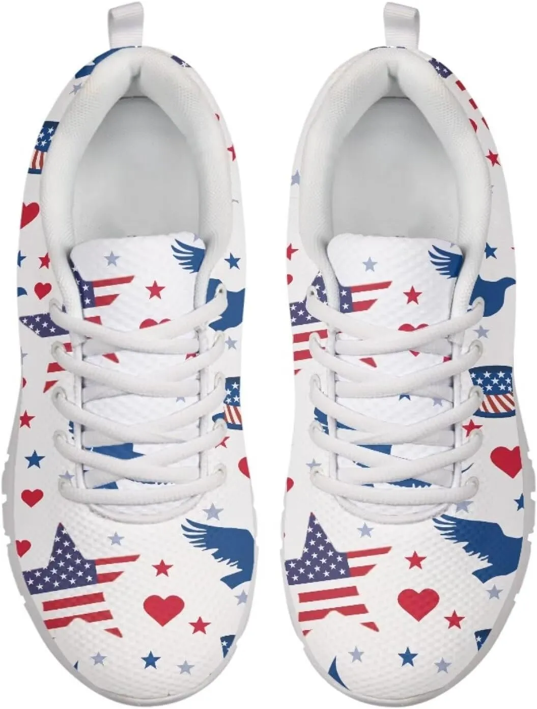 Modysero Funny Tennis Shoes for Women Outdoor Dating Daily Walking Sneaker Anti Slip Lace Up Sneakers for Ladies Footwear