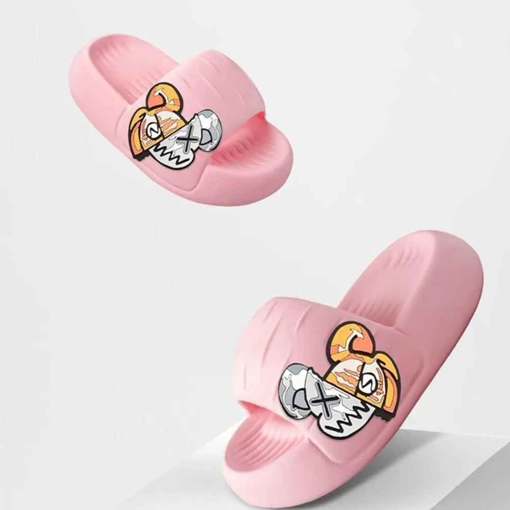 MOLERFO Pillow Slides for Women and Men | Shower Slippers Bathroom Sandals | Extremely Comfy | Cushioned Thick Sole
