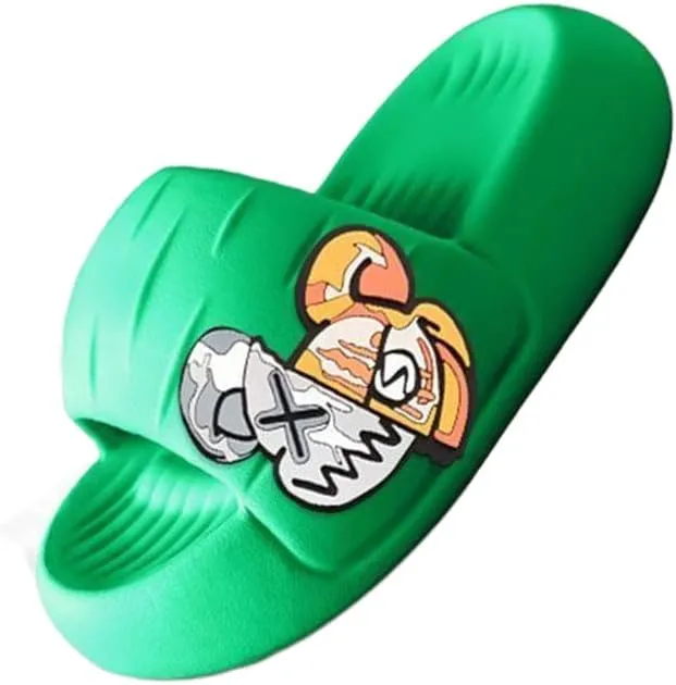 MOLERFO Pillow Slides for Women and Men | Shower Slippers Bathroom Sandals | Extremely Comfy | Cushioned Thick Sole