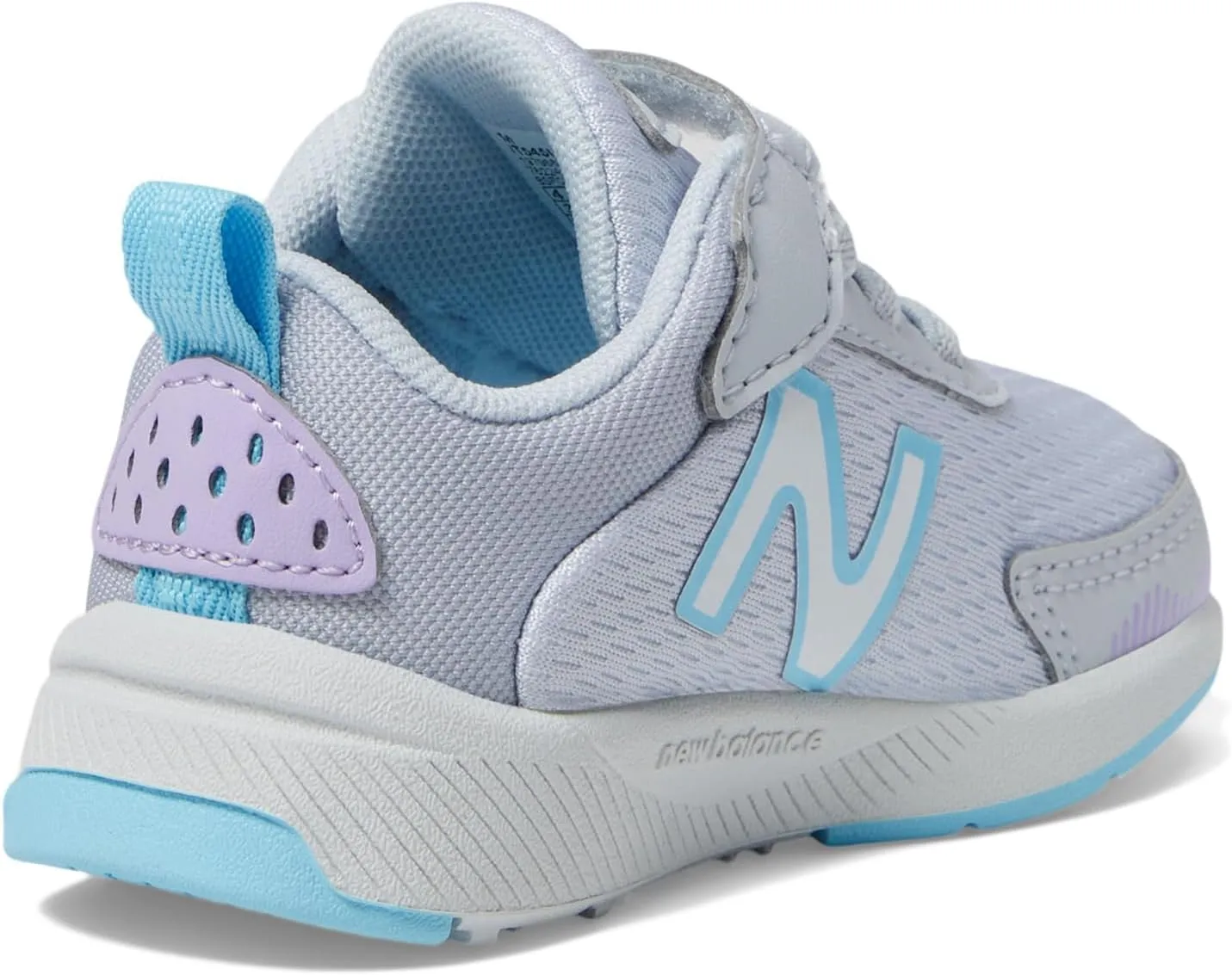 New Balance Baby-Girl's Dynasoft 545 V1 Bungee Lace with Top Strap Running Shoe