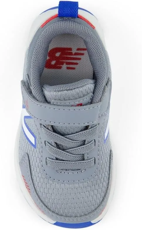 New Balance Baby-Girl's Dynasoft 545 V1 Bungee Lace with Top Strap Running Shoe