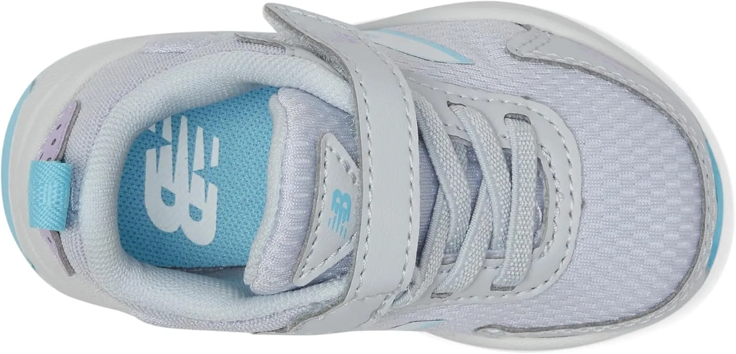 New Balance Baby-Girl's Dynasoft 545 V1 Bungee Lace with Top Strap Running Shoe
