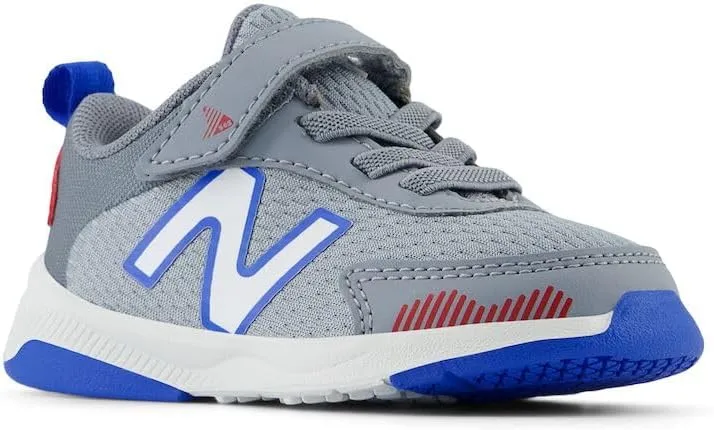 New Balance Baby-Girl's Dynasoft 545 V1 Bungee Lace with Top Strap Running Shoe