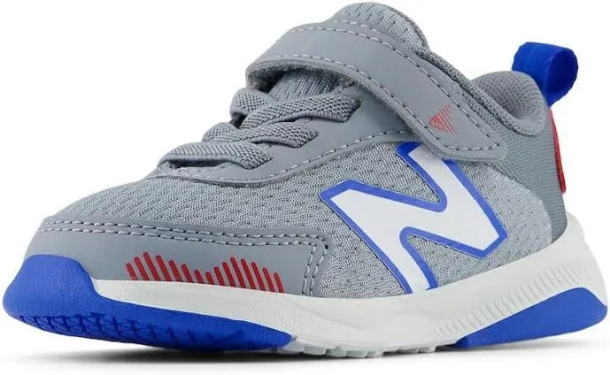New Balance Baby-Girl's Dynasoft 545 V1 Bungee Lace with Top Strap Running Shoe