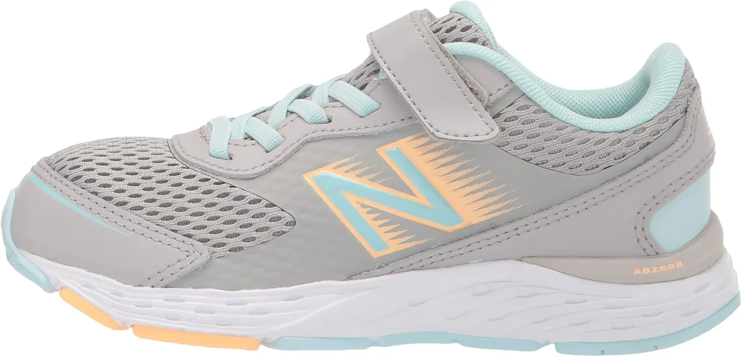 New Balance Kids' 680 V6 Hook and Loop Running Shoe