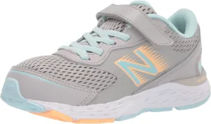 New Balance Kids' 680 V6 Hook and Loop Running Shoe