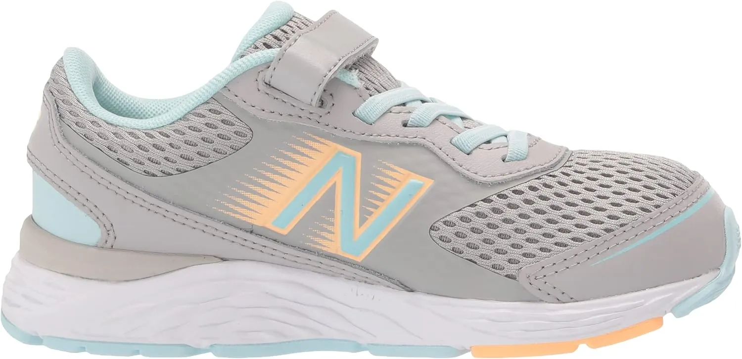 New Balance Kids' 680 V6 Hook and Loop Running Shoe