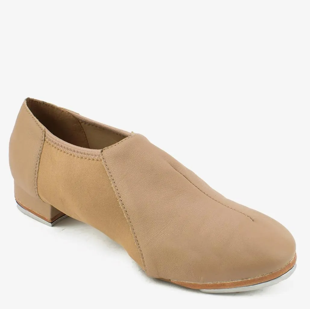 NEW Tap Shoes SoDanca TA52 Slip On Leather Split Sole Womens Sizes
