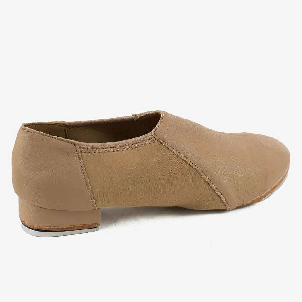 NEW Tap Shoes SoDanca TA52 Slip On Leather Split Sole Womens Sizes