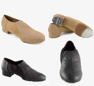 NEW Tap Shoes SoDanca TA52 Slip On Leather Split Sole Womens Sizes