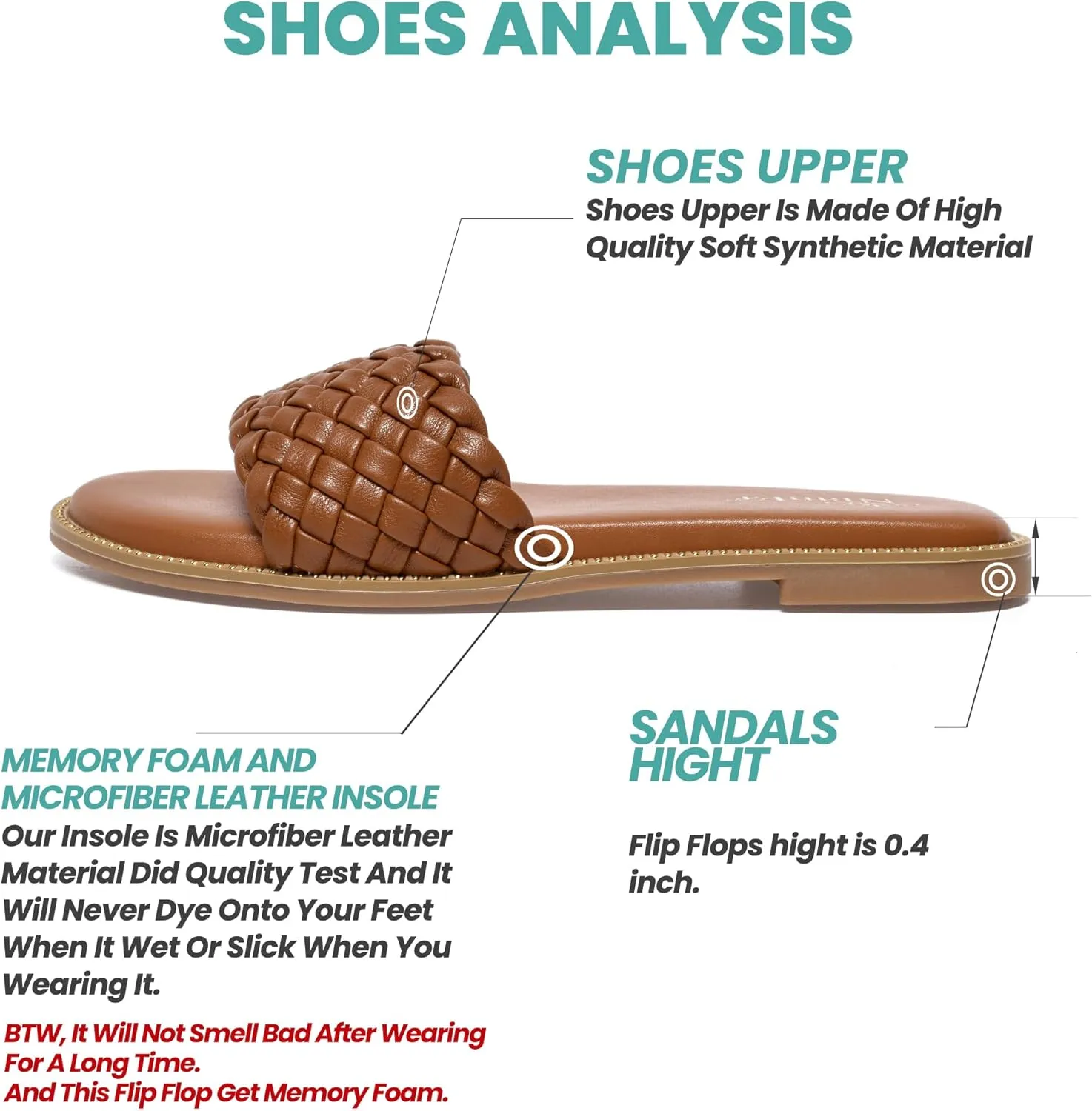 NianEr Womens Microfiber Leather Comfort Foam Rhinestone Glitter Sparkly Dress Flip Flop Sandals Summer Cute Flat Slides