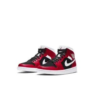 NIKE AIR JORDAN 1 MID 'GYM RED BLACK'
