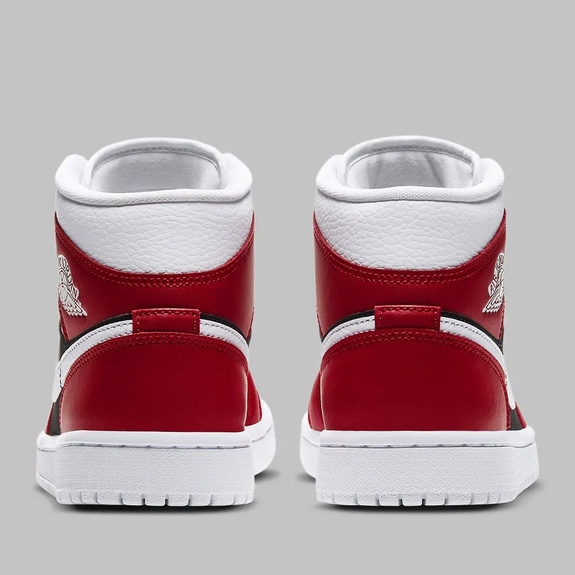 NIKE AIR JORDAN 1 MID 'GYM RED BLACK'