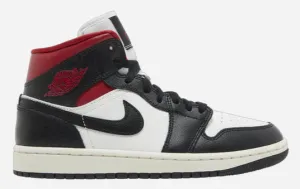 Nike Air Jordan 1 Mid Gym Red Vintage Sail