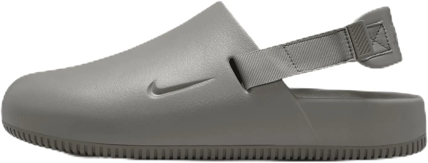 Nike Calm Men's Mules (FD5130-004, Flat Pewter/Flat Pewter) Size 12