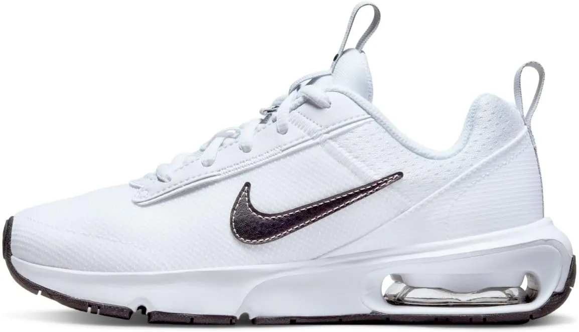 Nike Kids Boy's Air Max Intrlk 75 (Big Kid) White/Black/Photon Dust/Wolf Grey 6.5 Big Kid M